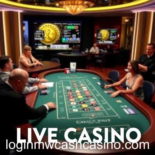 Exploring the World of Live Casino Games at mwcash Casino